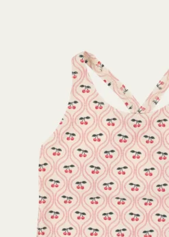 THIS ITEM IS NOT AVAILABLE.Konges SlojdGirl's Merle Cherry-Print One-Piece Swimsuit, Size 9M-10