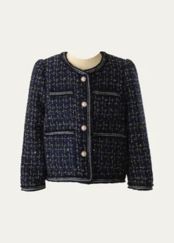 THIS ITEM IS NOT AVAILABLE.Rachel RileyGirl's Tweed Jacket & Skirt Set, Size 2-14