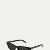 THIS ITEM IS NOT AVAILABLE.Saint LaurentSleek Acetate Cat-Eye Sunglasses