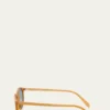 THIS ITEM IS NOT AVAILABLE.Oliver PeoplesRiley Round Acetate Sunglasses
