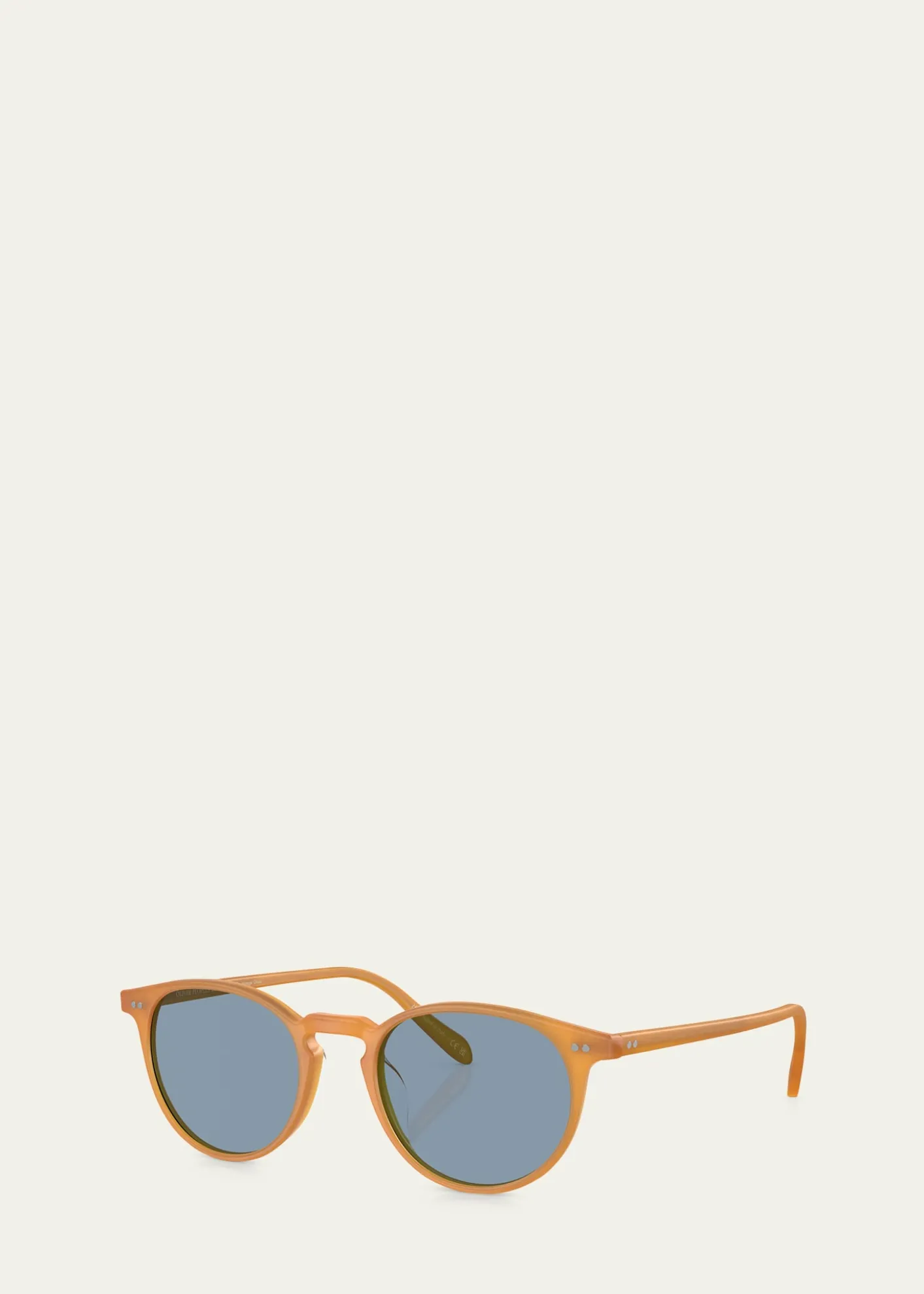 THIS ITEM IS NOT AVAILABLE.Oliver PeoplesRiley Round Acetate Sunglasses