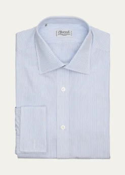 THIS ITEM IS NOT AVAILABLE.CharvetMen's Cotton Thin Stripe Dress Shirt