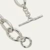 THIS ITEM IS NOT AVAILABLE.IppolitaMini Hammered Bastille Link Bracelet in Sterling Silver
