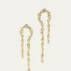 THIS ITEM IS NOT AVAILABLE.Alexis BittarAsterales Gold CZ Arched Long Earrings