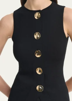 THIS ITEM IS NOT AVAILABLE.AltuzarraHapper Button-Front Top