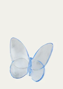 THIS ITEM IS NOT AVAILABLE.BaccaratExclusive Lucky Butterfly Figurine, Sky Blue