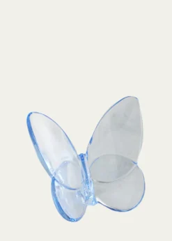 THIS ITEM IS NOT AVAILABLE.BaccaratExclusive Lucky Butterfly Figurine, Sky Blue