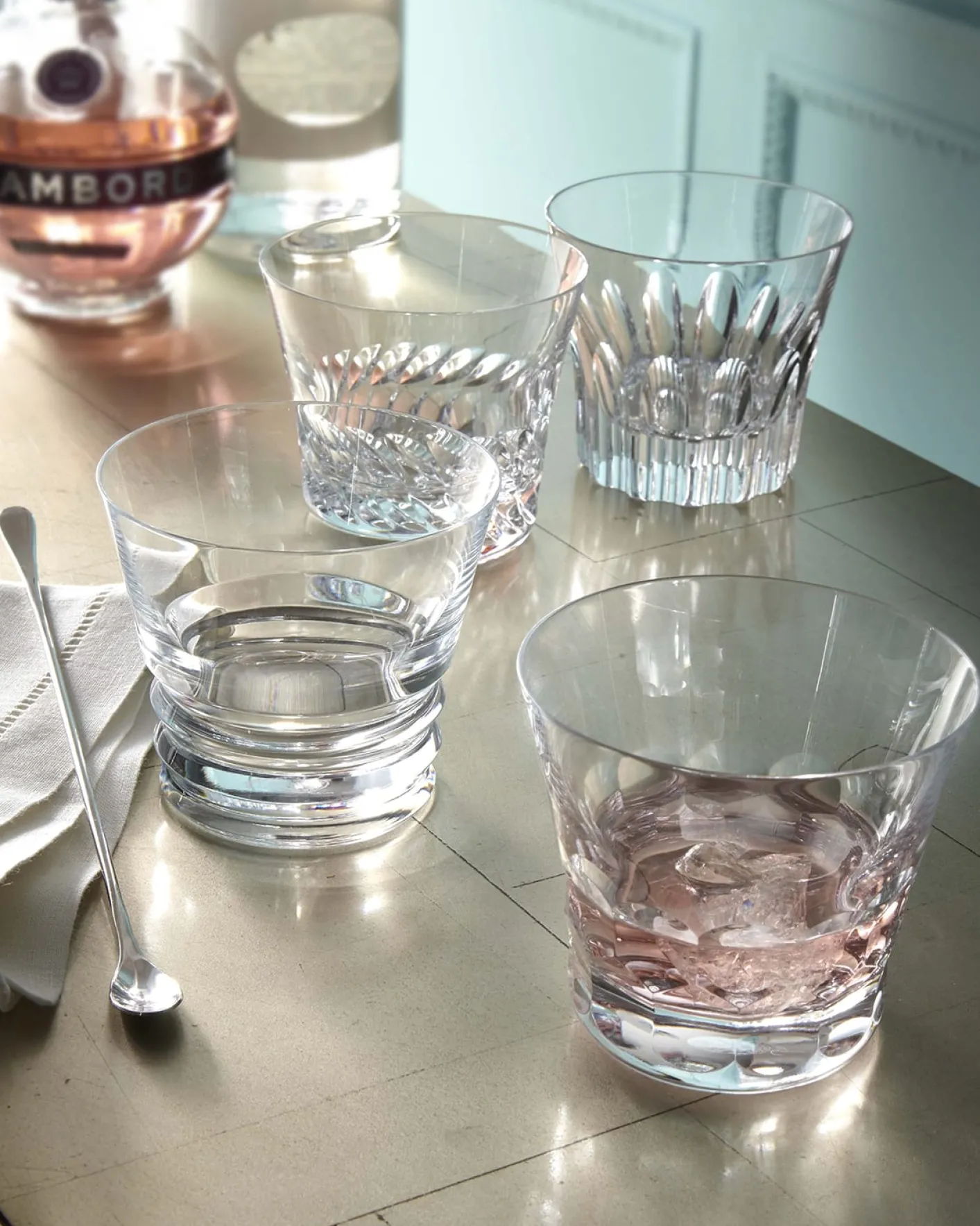 THIS ITEM IS NOT AVAILABLE.BaccaratDallas Assorted Double Old-Fashioned Glasses, Set of 4