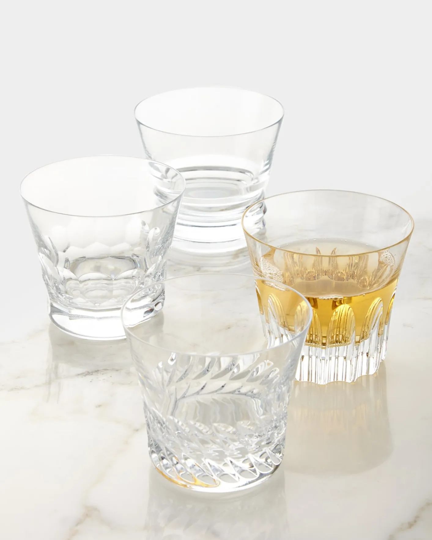 THIS ITEM IS NOT AVAILABLE.BaccaratDallas Assorted Double Old-Fashioned Glasses, Set of 4