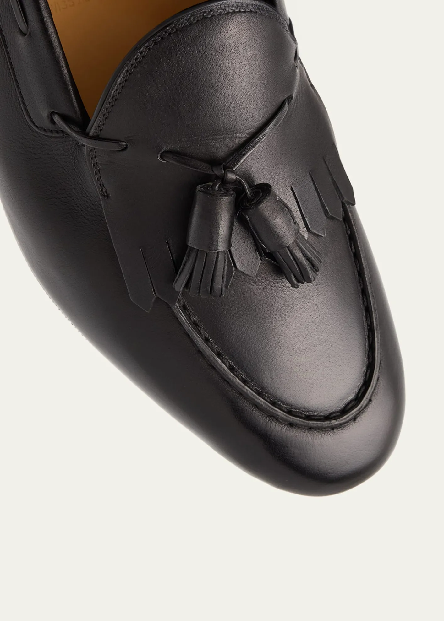 THIS ITEM IS NOT AVAILABLE.BallyMen's Parthan Kiltie Buffalo Leather Tassel Loafers