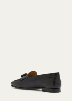 THIS ITEM IS NOT AVAILABLE.BallyMen's Parthan Kiltie Buffalo Leather Tassel Loafers