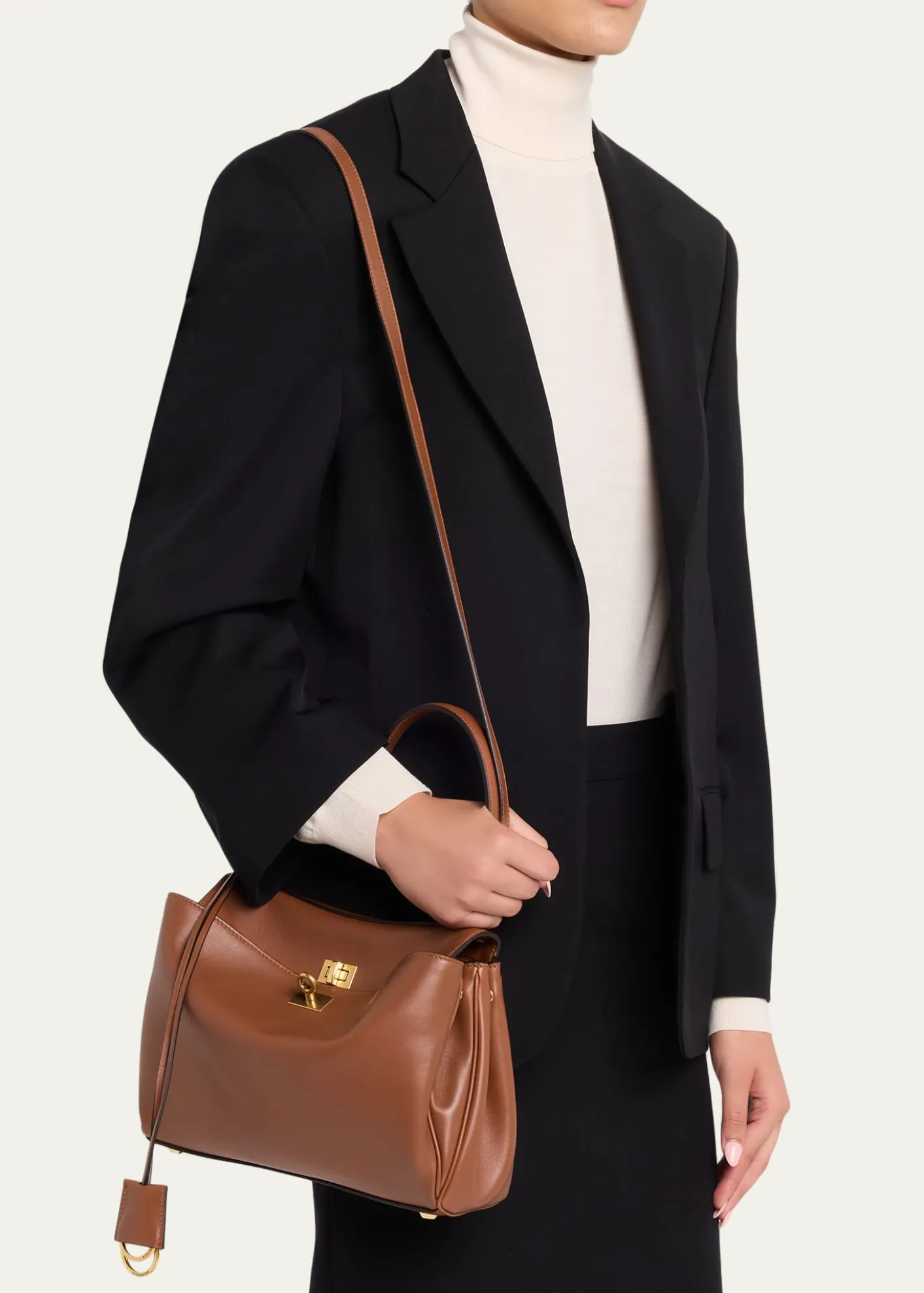 THIS ITEM IS NOT AVAILABLE.BalenciagaRodeo Small Leather Tote Bag