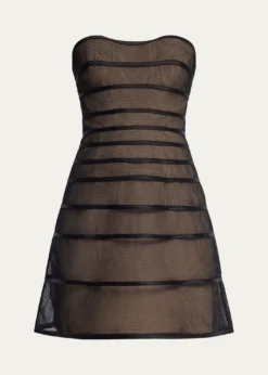 THIS ITEM IS NOT AVAILABLE.BCBGMAXAZRIAStrapless Fit-&-Flare Mini Dress