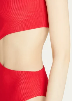 THIS ITEM IS NOT AVAILABLE.Beach RiotCeline Asymmetric Cutout One-Piece Swimsuit