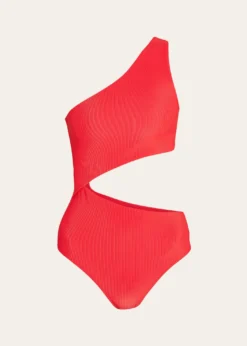 THIS ITEM IS NOT AVAILABLE.Beach RiotCeline Asymmetric Cutout One-Piece Swimsuit