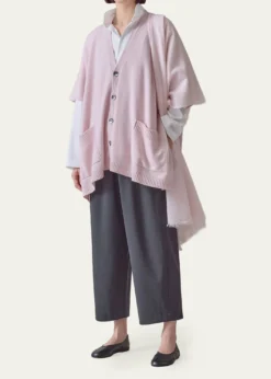 THIS ITEM IS NOT AVAILABLE.EskandarSide-Slit Cashmere Cardigan