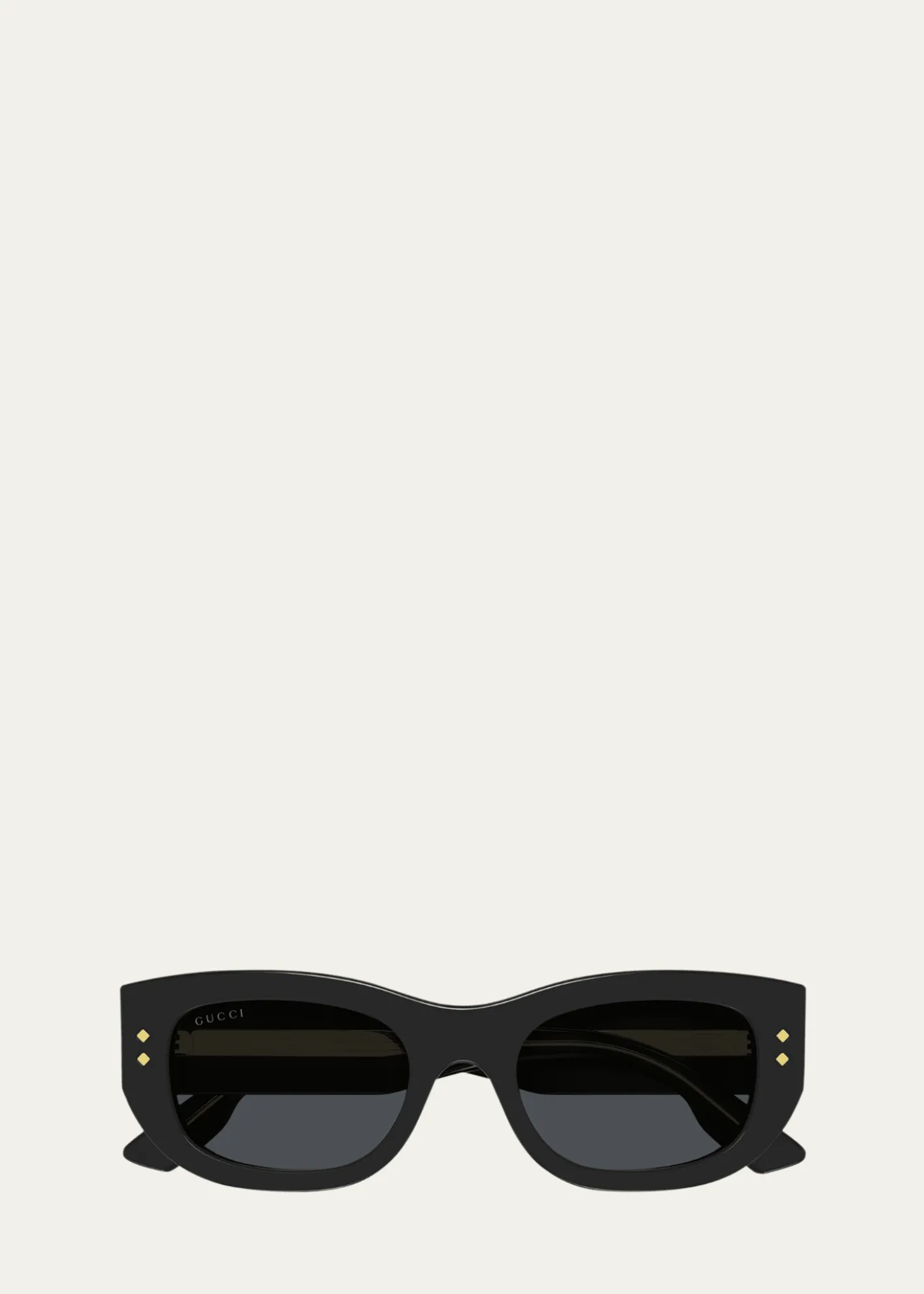 THIS ITEM IS NOT AVAILABLE.GucciEmbellished Rectangle Acetate Sunglasses