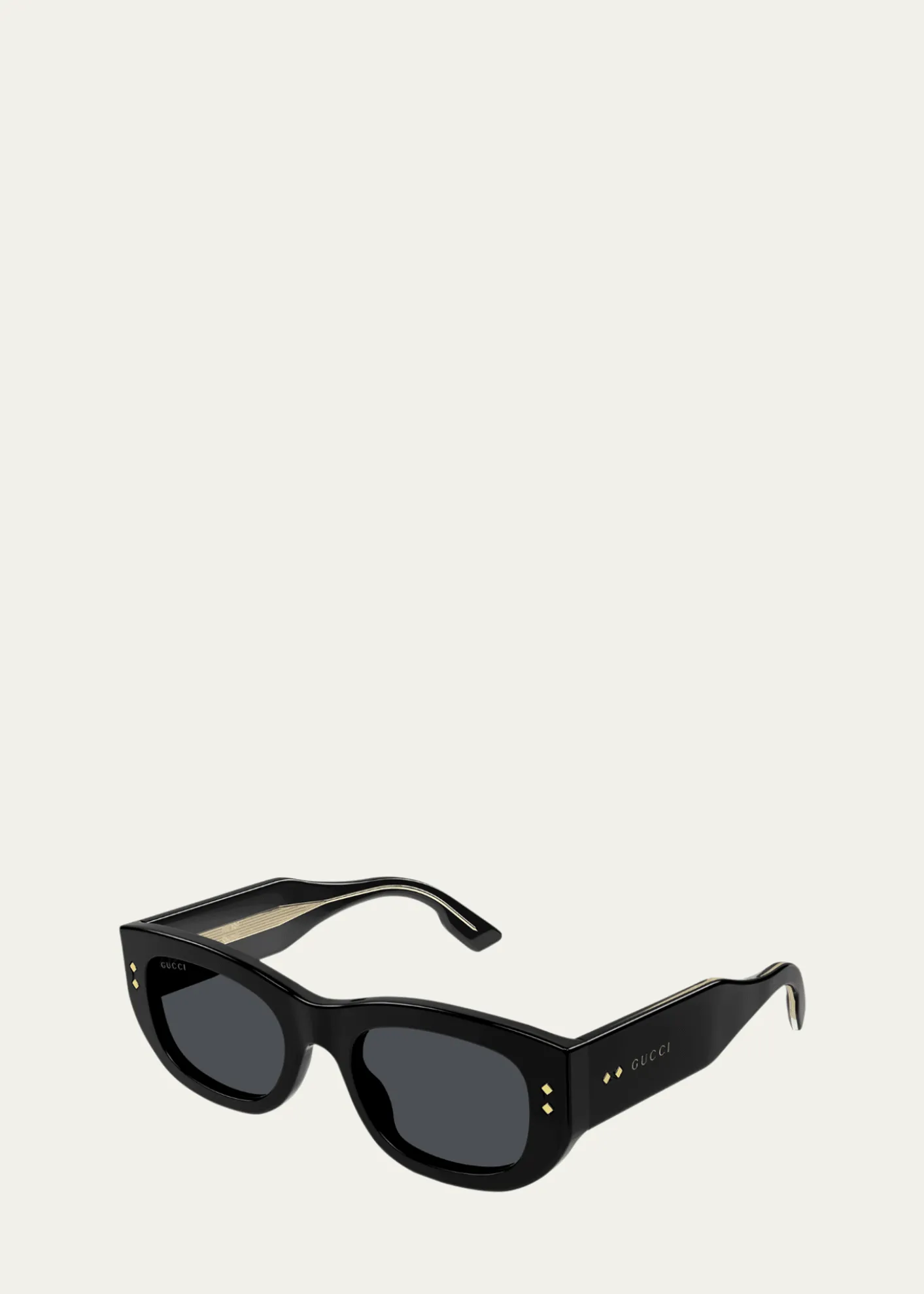 THIS ITEM IS NOT AVAILABLE.GucciEmbellished Rectangle Acetate Sunglasses