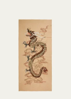 THIS ITEM IS NOT AVAILABLE.Janavi IndiaDragons Legacy Embroidered Cashmere Wrap