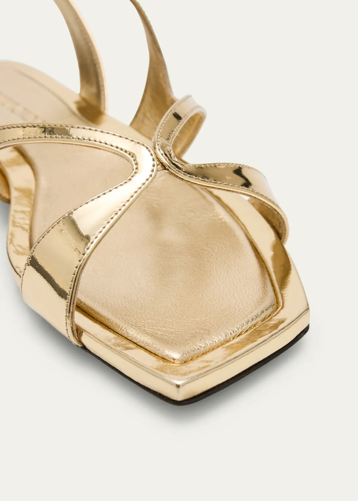 THIS ITEM IS NOT AVAILABLE.Jimmy ChooAyla Metallic Leather Ankle-Strap Sandals