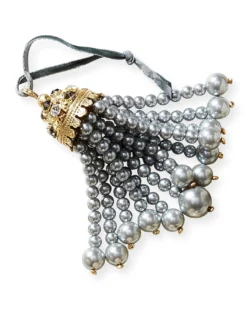 THIS ITEM IS NOT AVAILABLE.Joanna BuchananHanging Pearly Tassel Ornament
