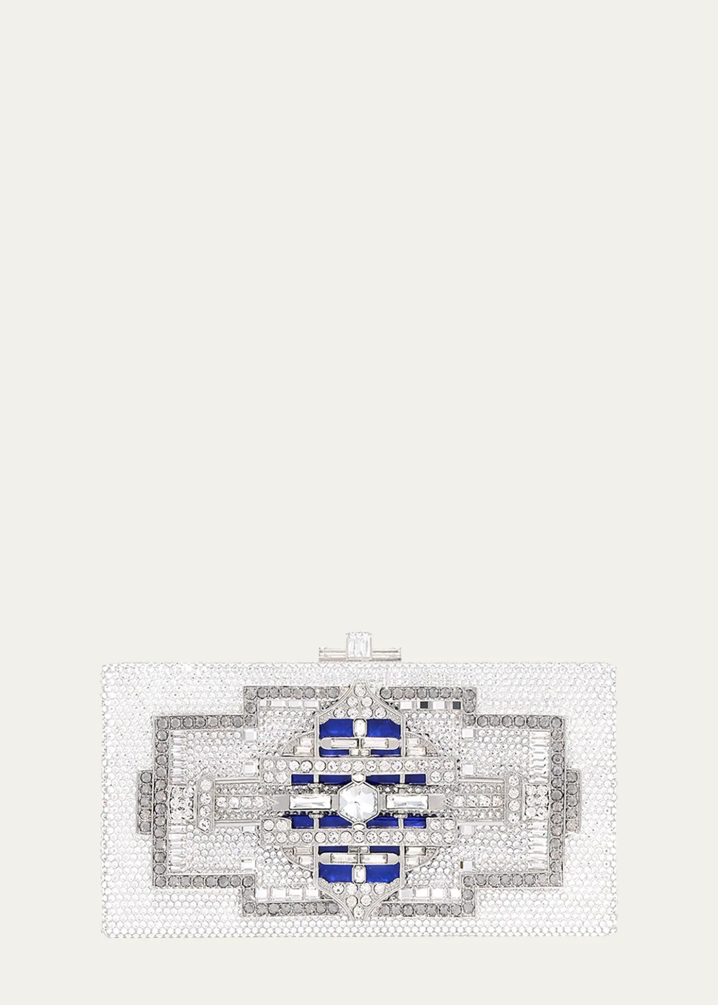 THIS ITEM IS NOT AVAILABLE.Judith Leiber CoutureLillian Sleek Crystal Rectangle Clutch Bag