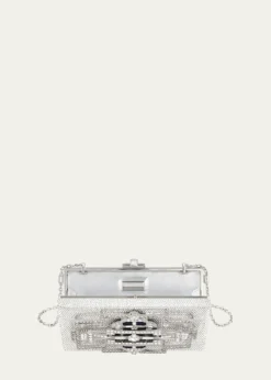 THIS ITEM IS NOT AVAILABLE.Judith Leiber CoutureLillian Sleek Crystal Rectangle Clutch Bag