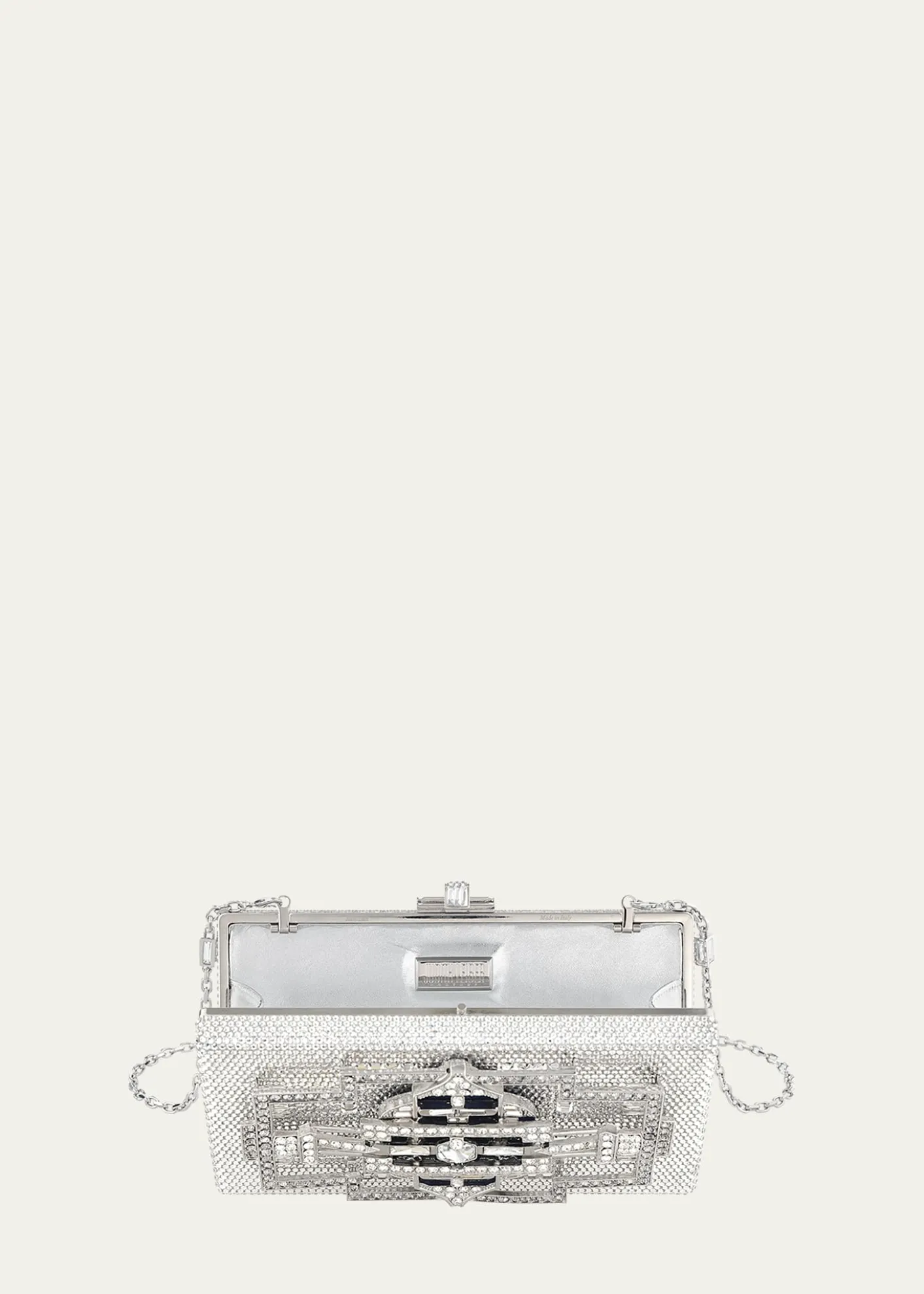 THIS ITEM IS NOT AVAILABLE.Judith Leiber CoutureLillian Sleek Crystal Rectangle Clutch Bag