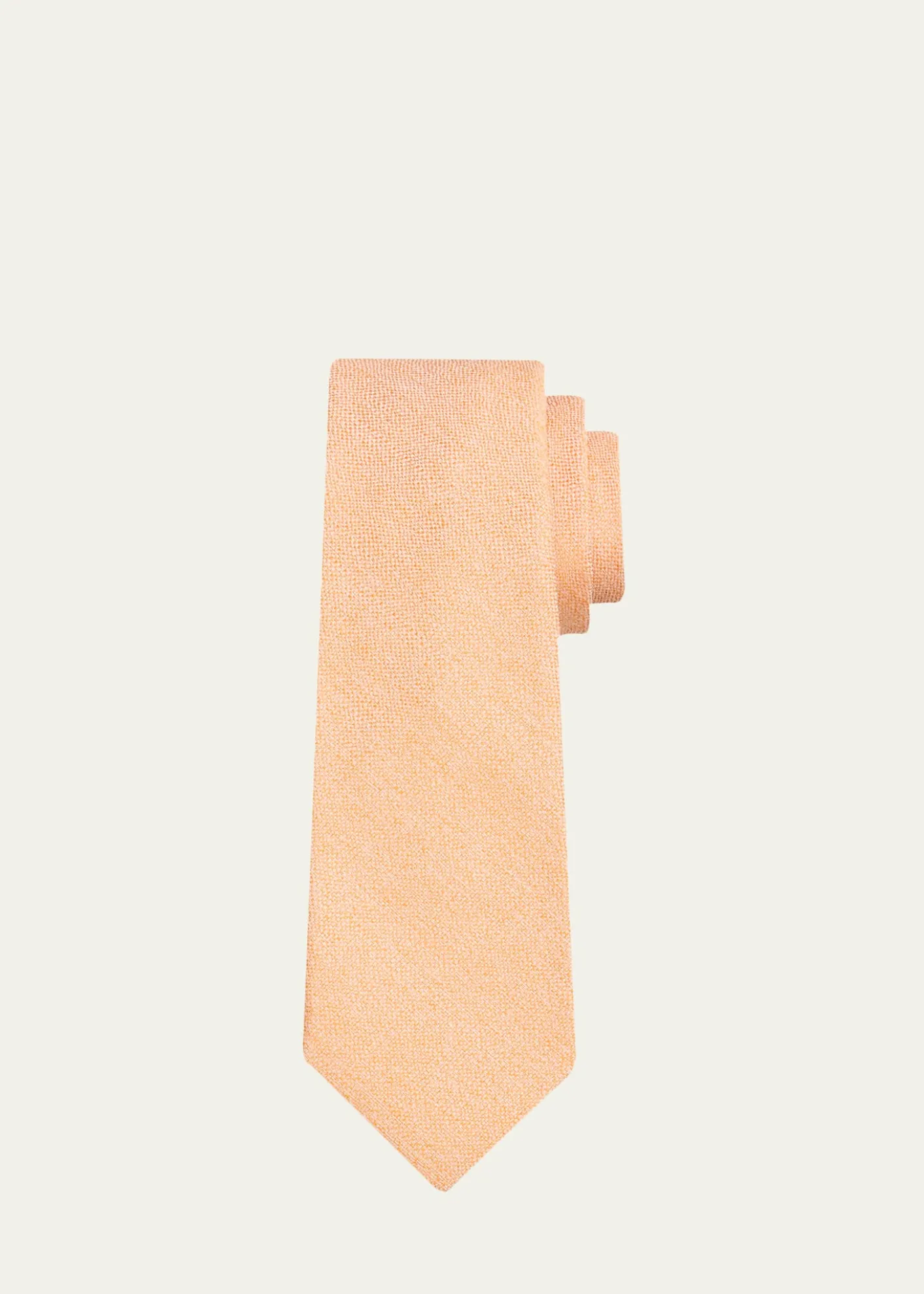 THIS ITEM IS NOT AVAILABLE.KitonMen's Solid Silk 7-Fold Tie