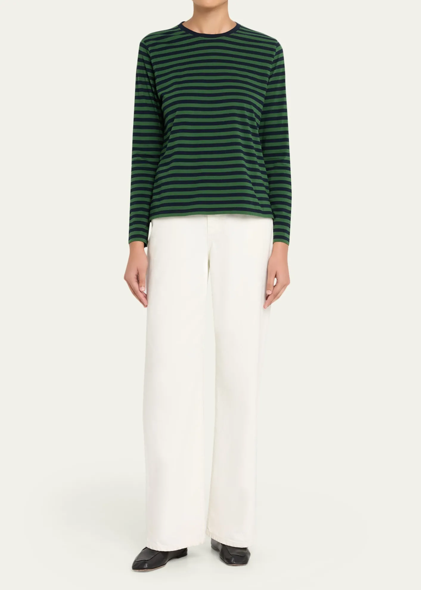 THIS ITEM IS NOT AVAILABLE.KuleThe Modern Striped Long-Sleeve T-Shirt