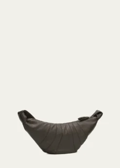 THIS ITEM IS NOT AVAILABLE.LEMAIREMen's Medium Croissant Leather Crossbody Bag