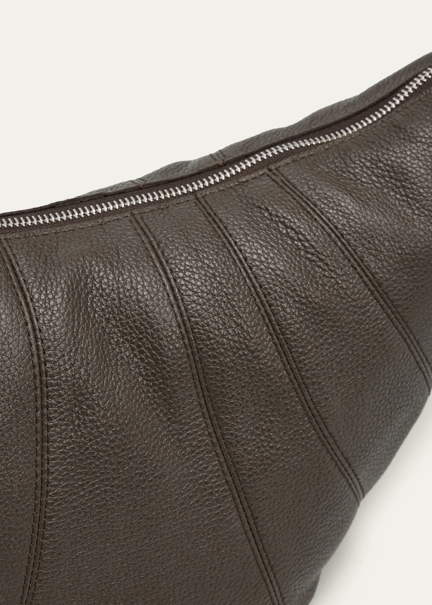 THIS ITEM IS NOT AVAILABLE.LEMAIREMen's Medium Croissant Leather Crossbody Bag