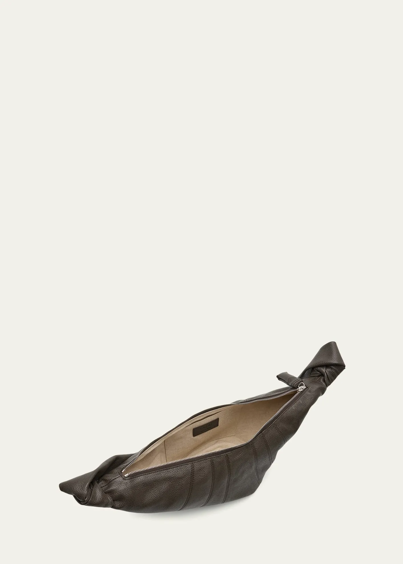 THIS ITEM IS NOT AVAILABLE.LEMAIREMen's Medium Croissant Leather Crossbody Bag
