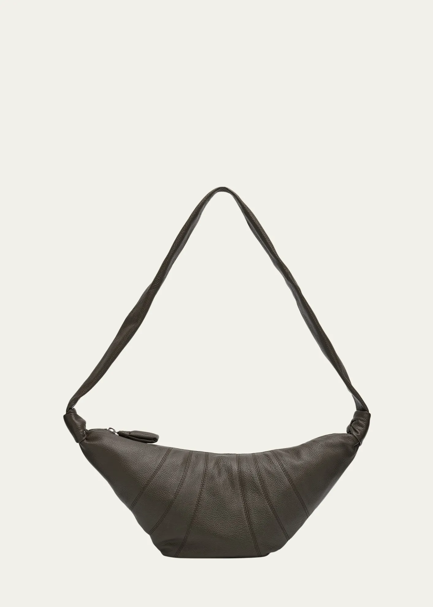 THIS ITEM IS NOT AVAILABLE.LEMAIREMen's Medium Croissant Leather Crossbody Bag
