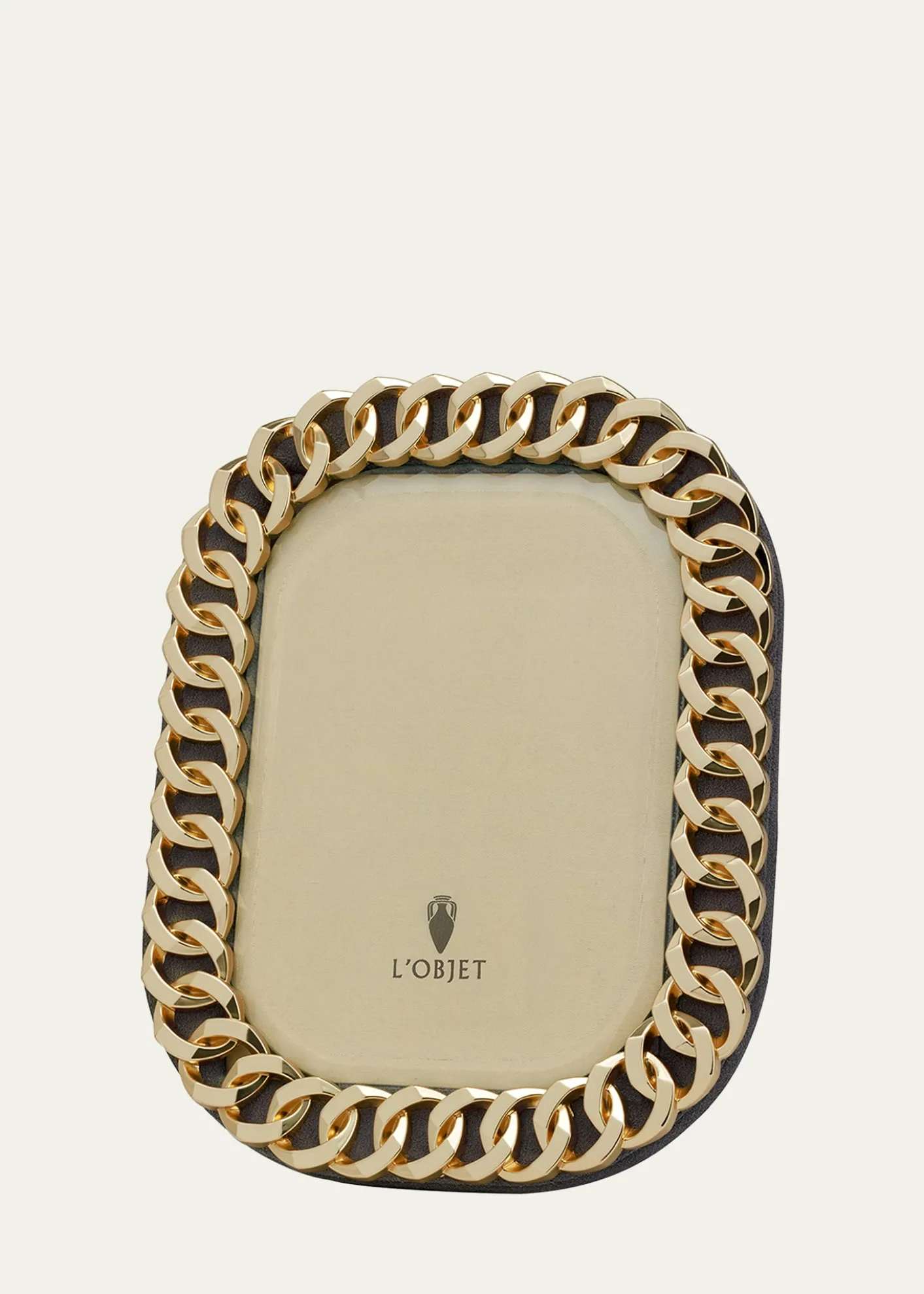 THIS ITEM IS NOT AVAILABLE.L'ObjetCuban Link Picture Frame, 8" x 10"