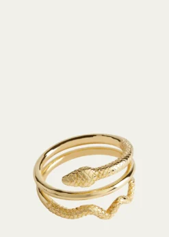 THIS ITEM IS NOT AVAILABLE.L'ObjetSerpent Napkin Rings Jewels, Set of 4