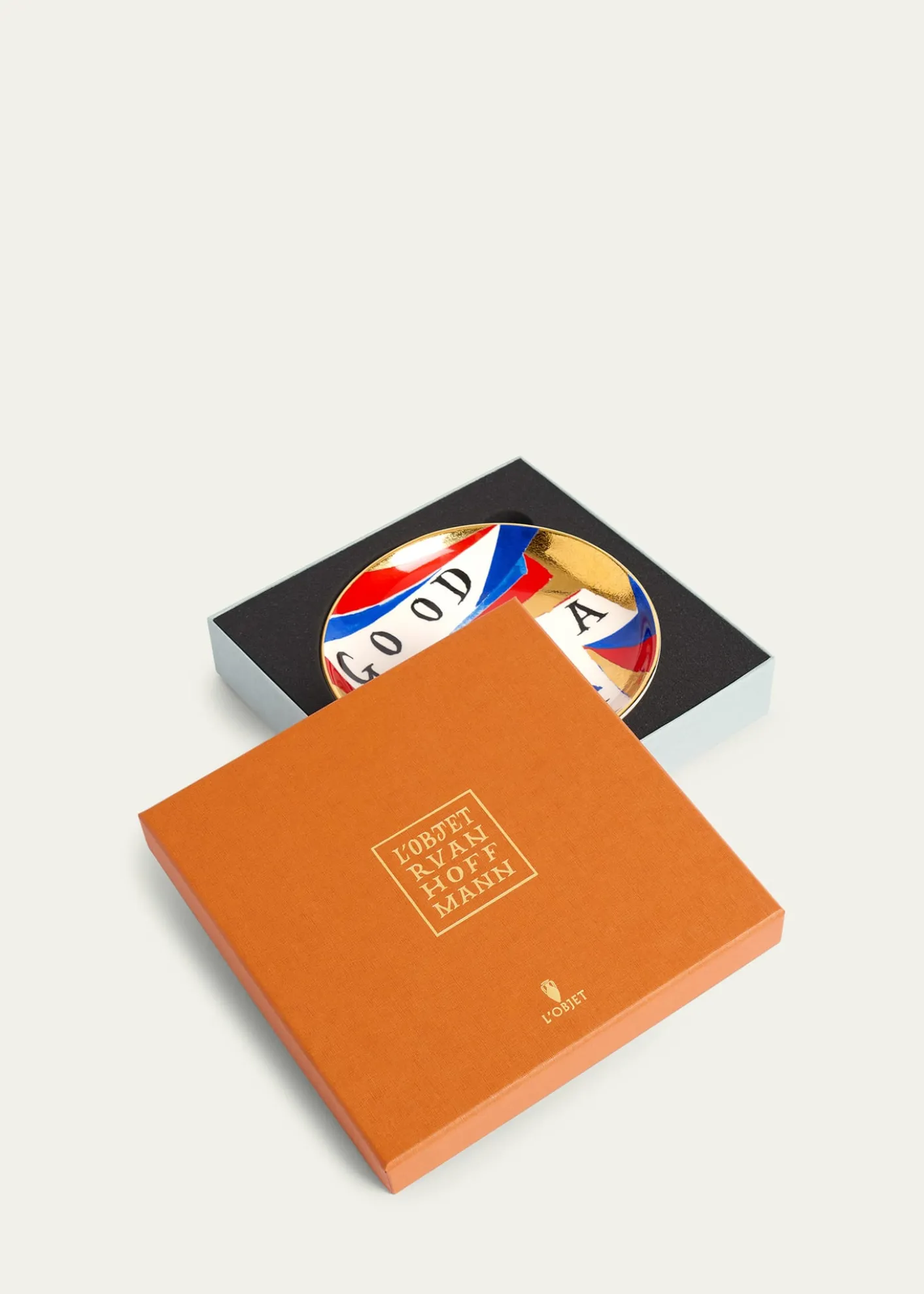 THIS ITEM IS NOT AVAILABLE.L'Objetx Ruan Hoffmann Good Bad Idea Vide Poche Plate