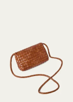 THIS ITEM IS NOT AVAILABLE.Loeffler RandallMini Woven Buffalo Leather Crossbody Bag