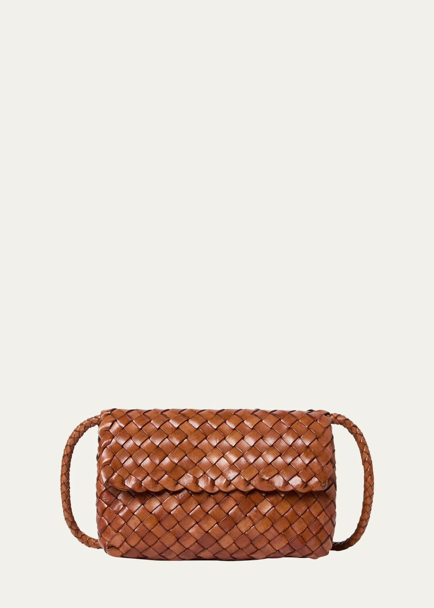 THIS ITEM IS NOT AVAILABLE.Loeffler RandallMini Woven Buffalo Leather Crossbody Bag