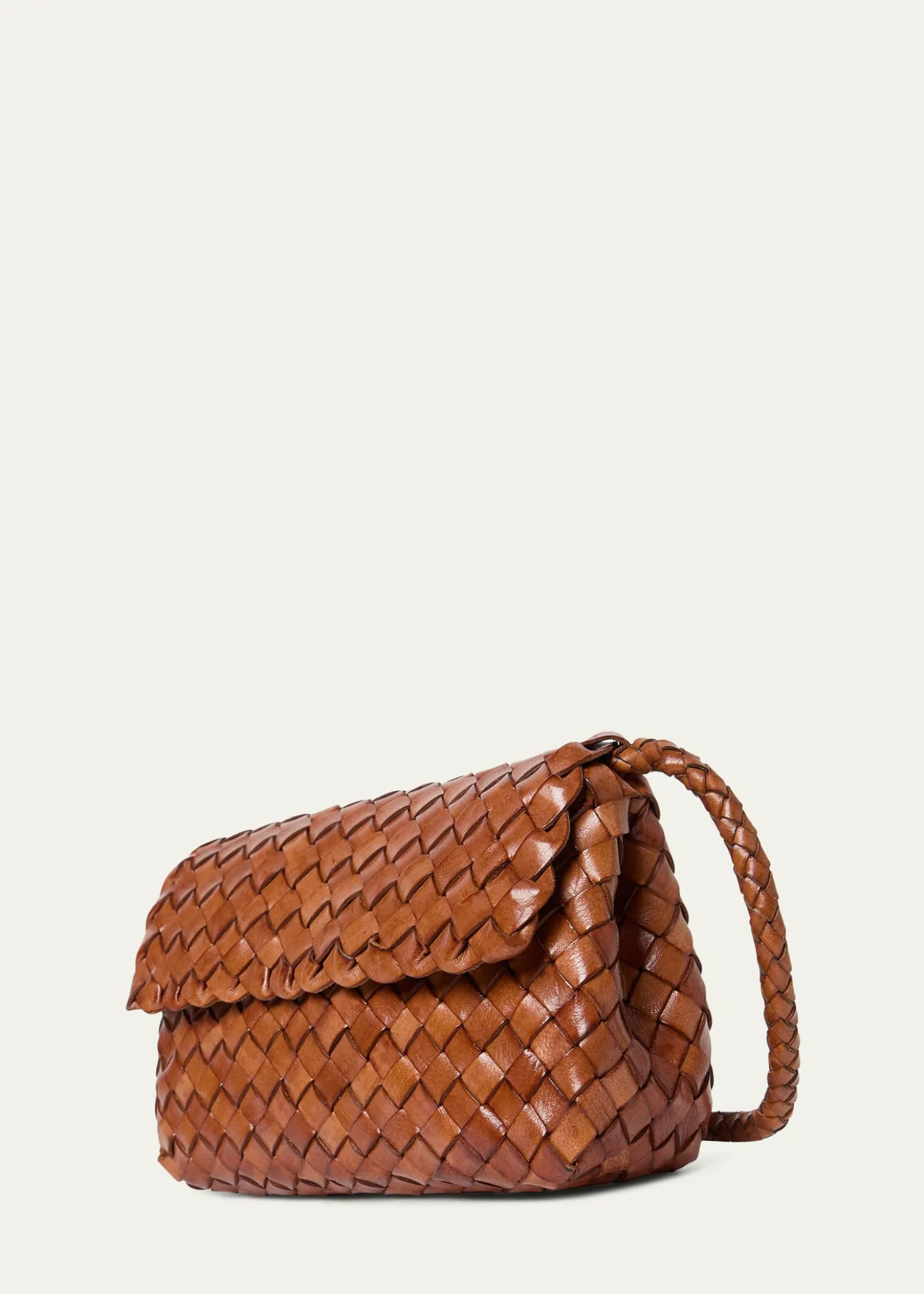 THIS ITEM IS NOT AVAILABLE.Loeffler RandallMini Woven Buffalo Leather Crossbody Bag