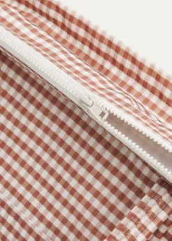THIS ITEM IS NOT AVAILABLE.Loeffler RandallDina Travel Gingham Tote Bag