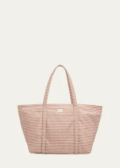 THIS ITEM IS NOT AVAILABLE.Loeffler RandallDina Travel Gingham Tote Bag