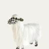 THIS ITEM IS NOT AVAILABLE.MacKenzie-ChildsCourtly Check Large White Sheep