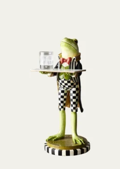 THIS ITEM IS NOT AVAILABLE.MacKenzie-ChildsFergal the Frog Butler
