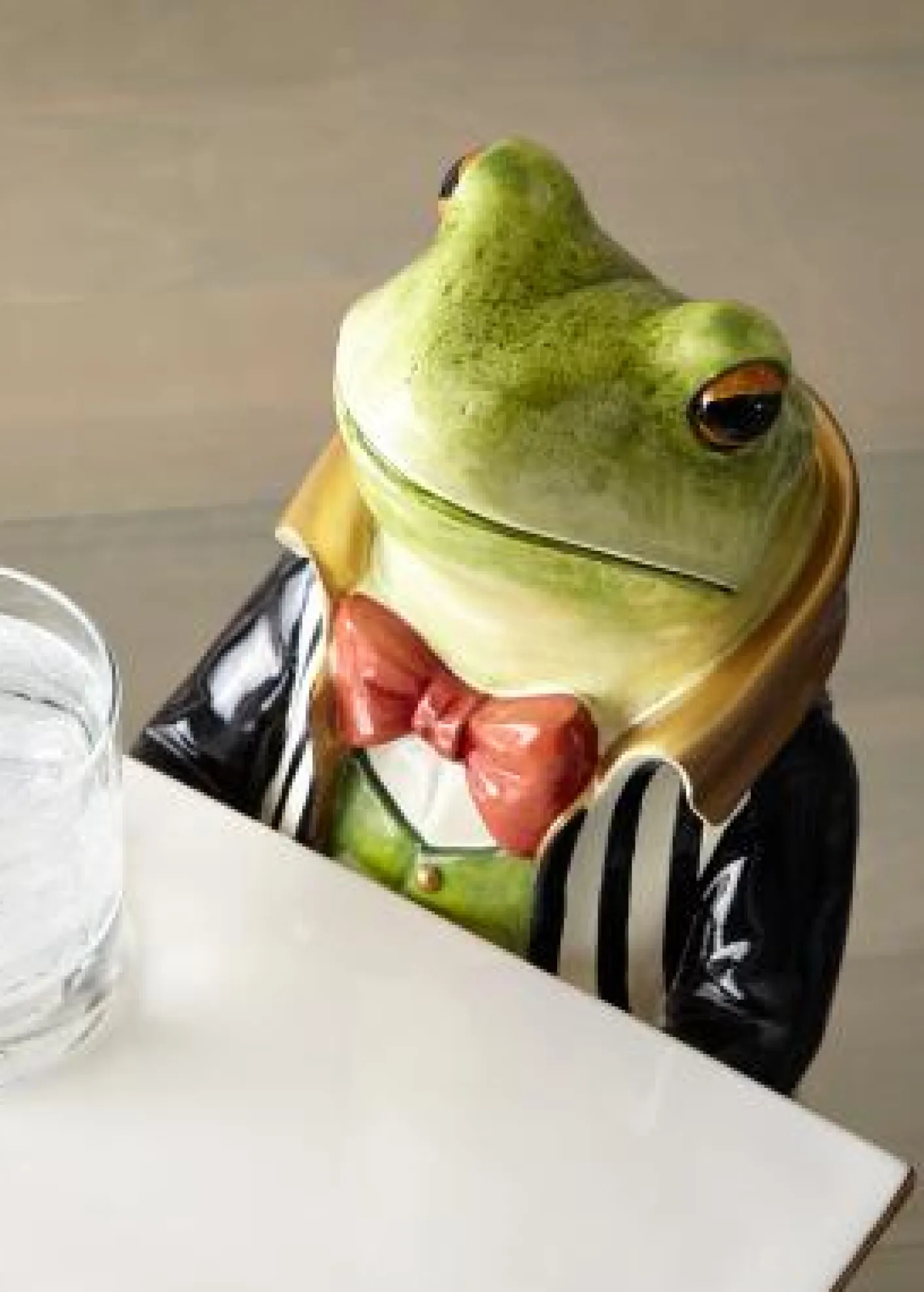 THIS ITEM IS NOT AVAILABLE.MacKenzie-ChildsFergal the Frog Butler