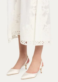 THIS ITEM IS NOT AVAILABLE.Manolo BlahnikCarolyne Kitten-Heel Halter Pumps