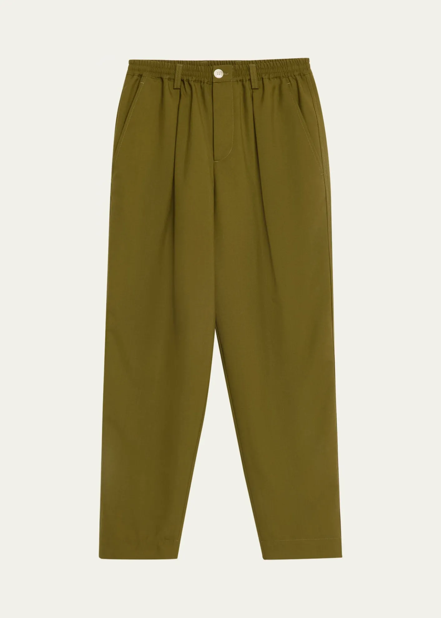 THIS ITEM IS NOT AVAILABLE.MarniMen's Wool Coulisse-Waist Pleated Trousers