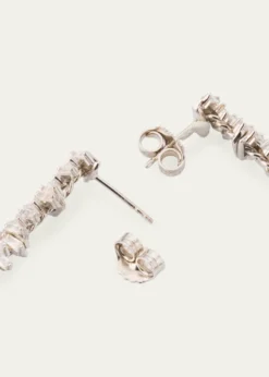 THIS ITEM IS NOT AVAILABLE.Nickho ReyCindy Rhodium Crystal Drop Earrings