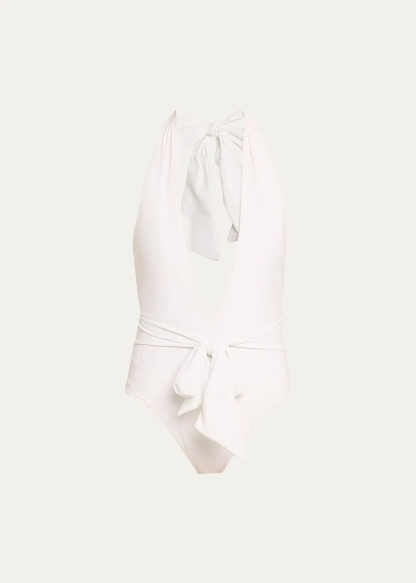 THIS ITEM IS NOT AVAILABLE.Ramy BrookRaquel Solid Backless One-Piece Swimsuit