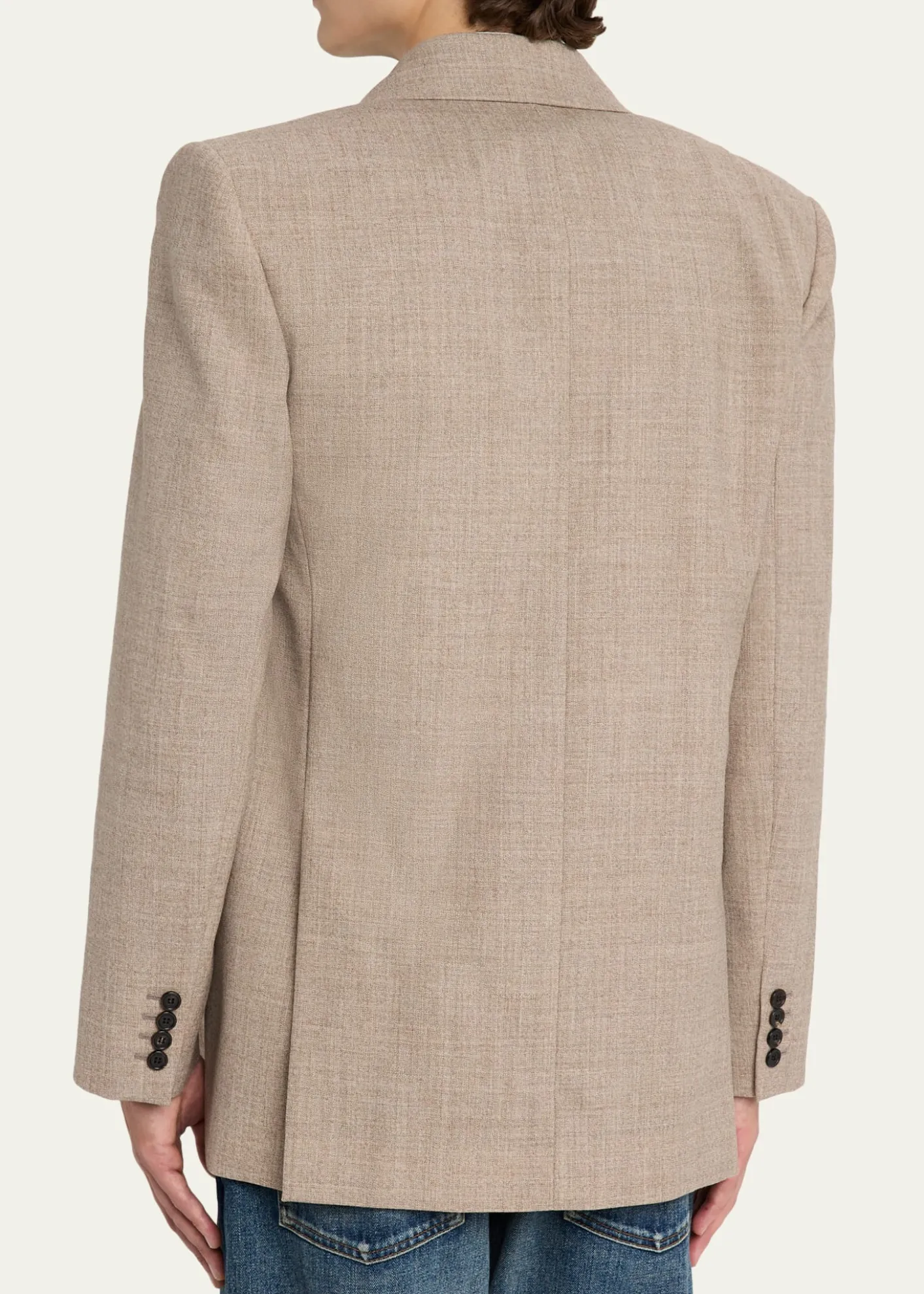 THIS ITEM IS NOT AVAILABLE.Saint LaurentMen's Double-Breasted Blazer Jacket